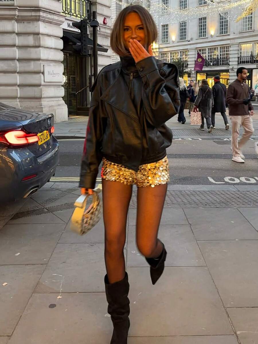Woman Leather Jacket