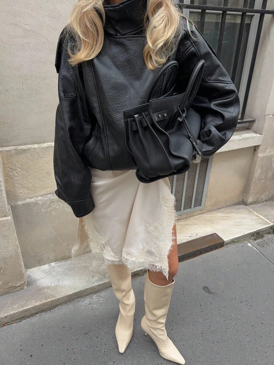 Woman Leather Jacket