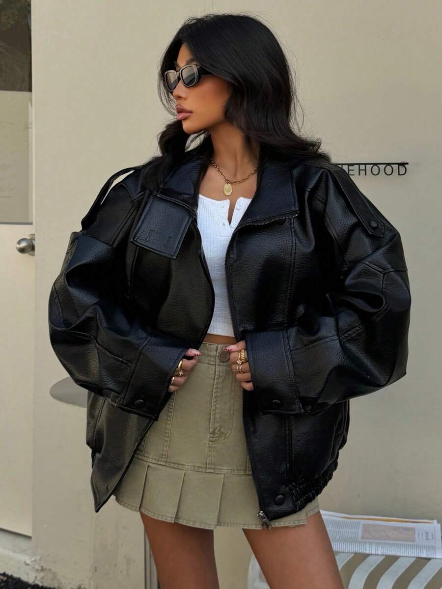 Woman Leather Jacket