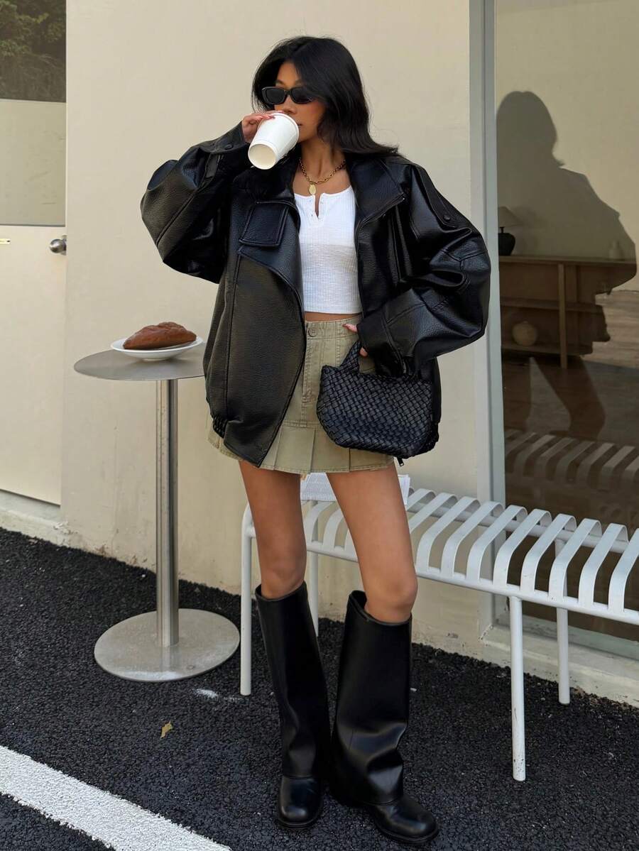 Woman Leather Jacket