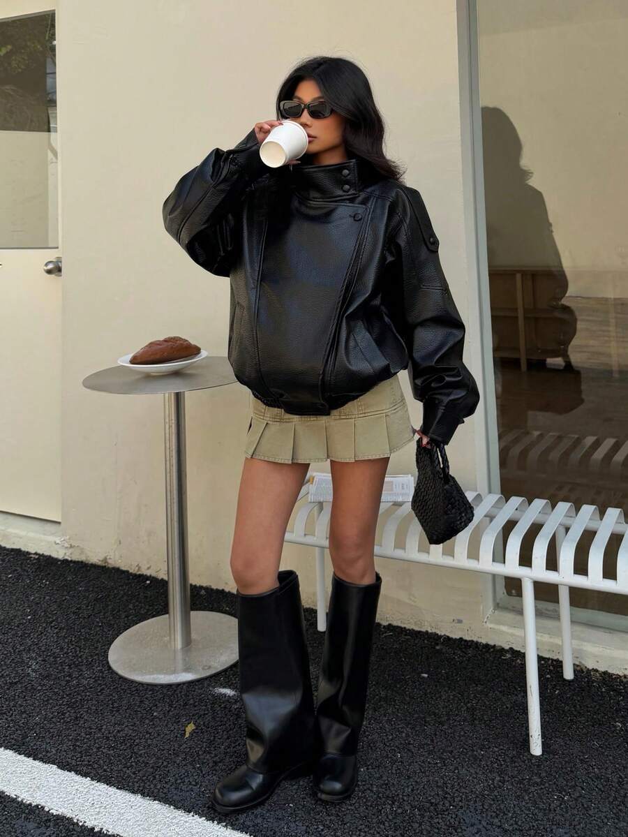 Woman Leather Jacket