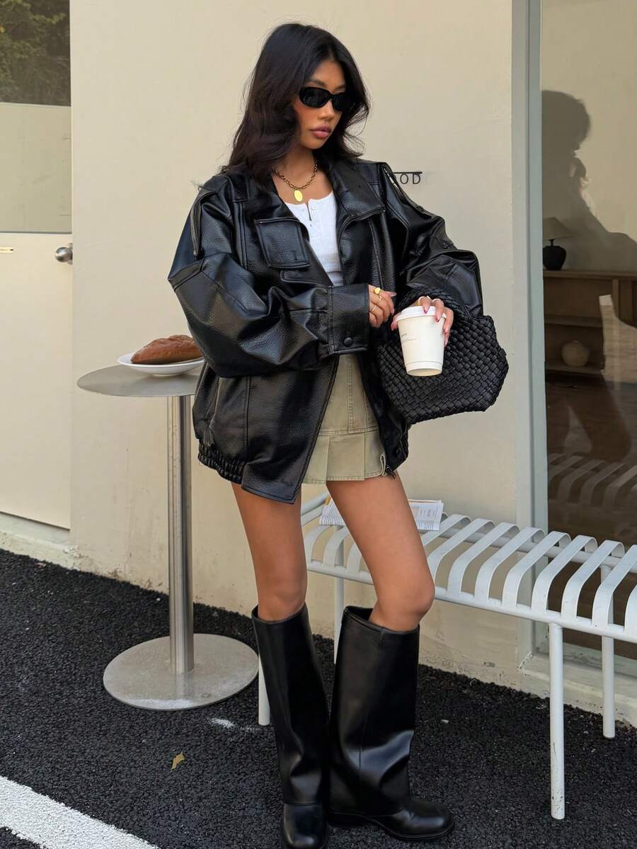 Woman Leather Jacket