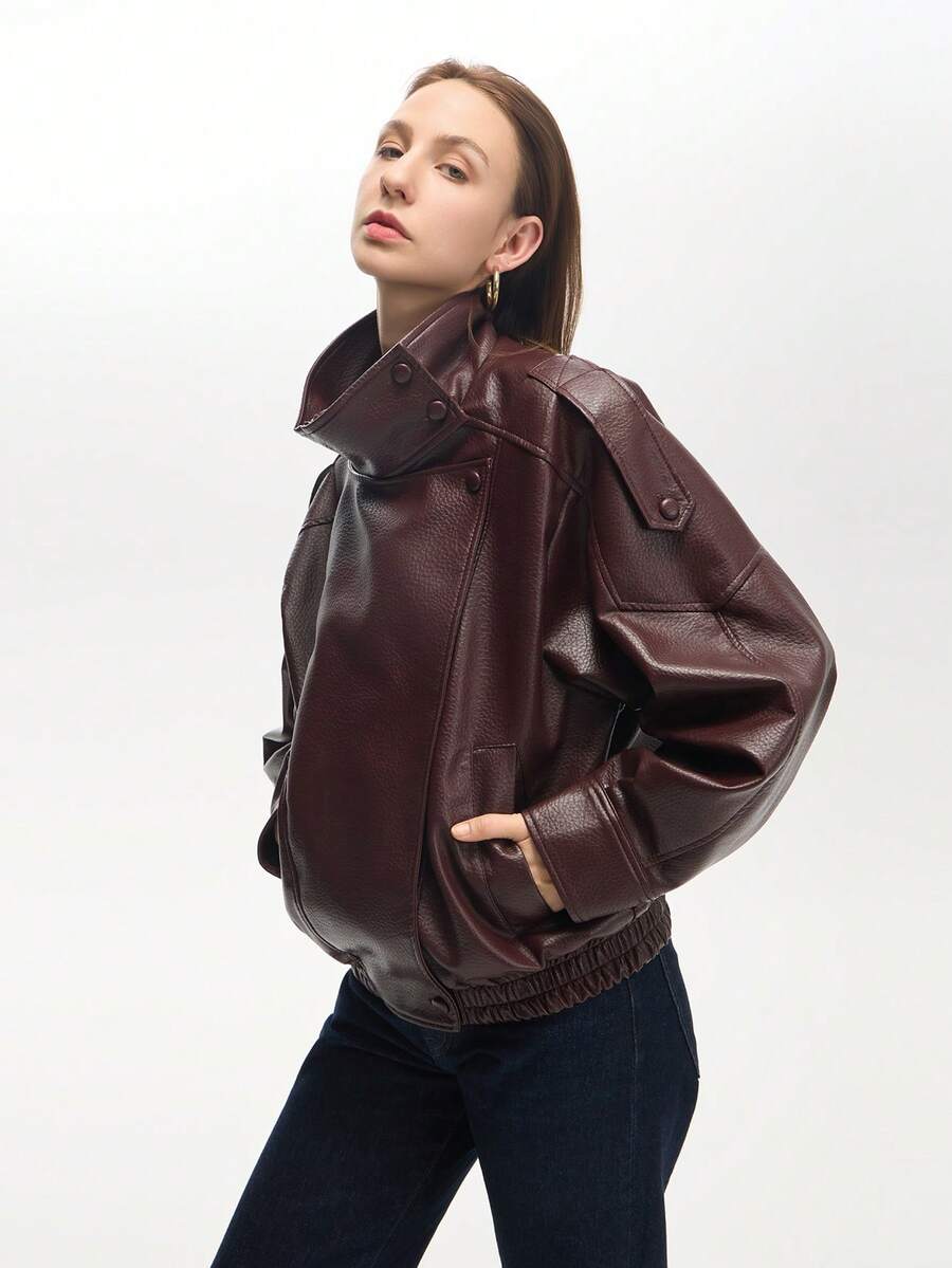 Woman Leather Jacket