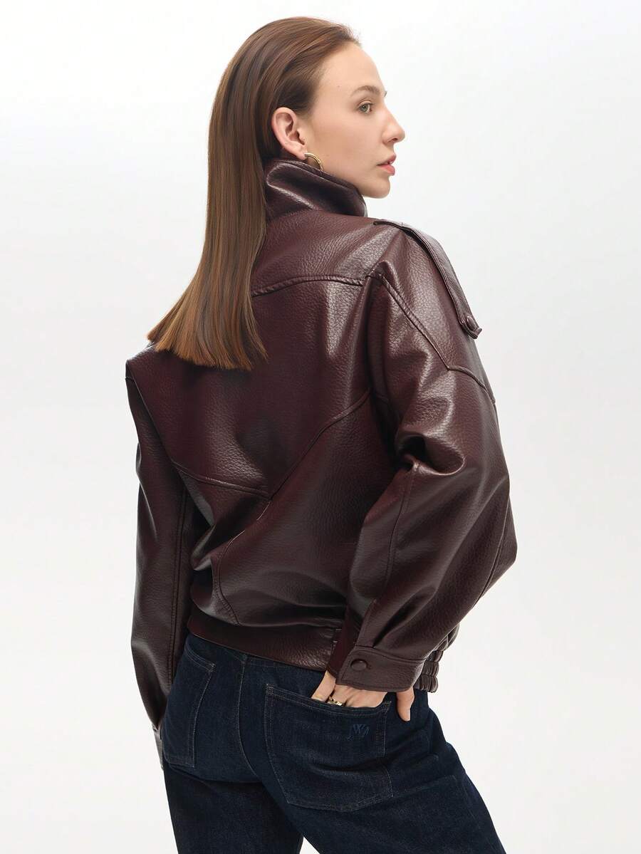 Woman Leather Jacket