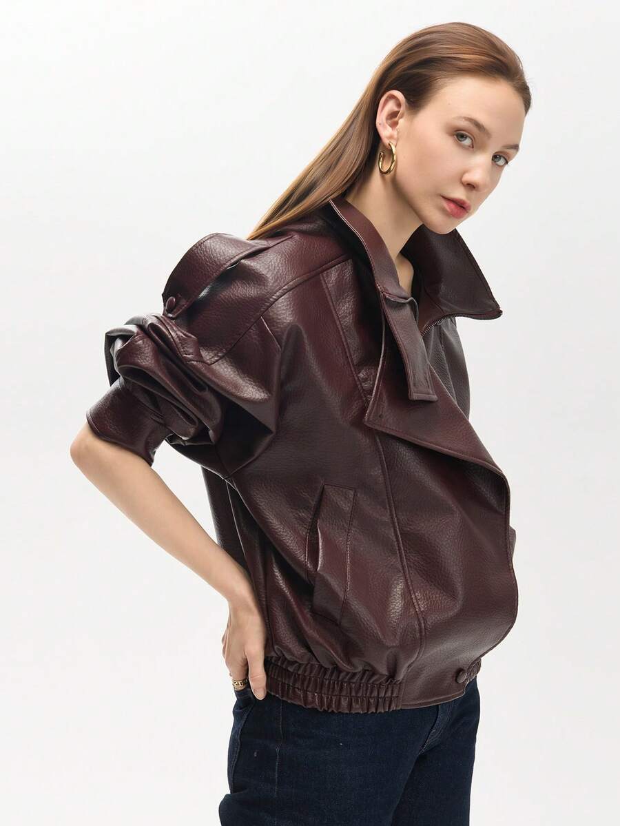 Woman Leather Jacket