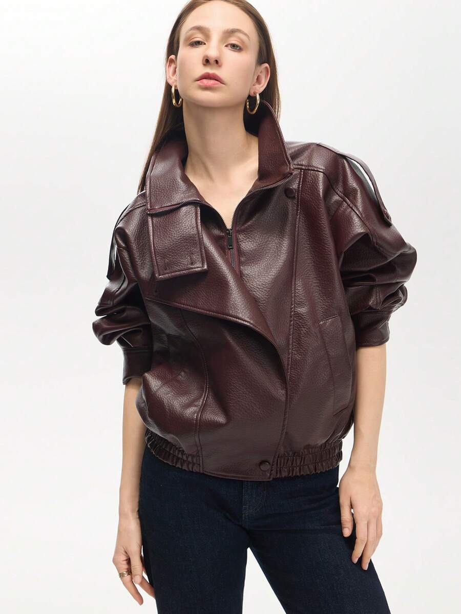 Woman Leather Jacket