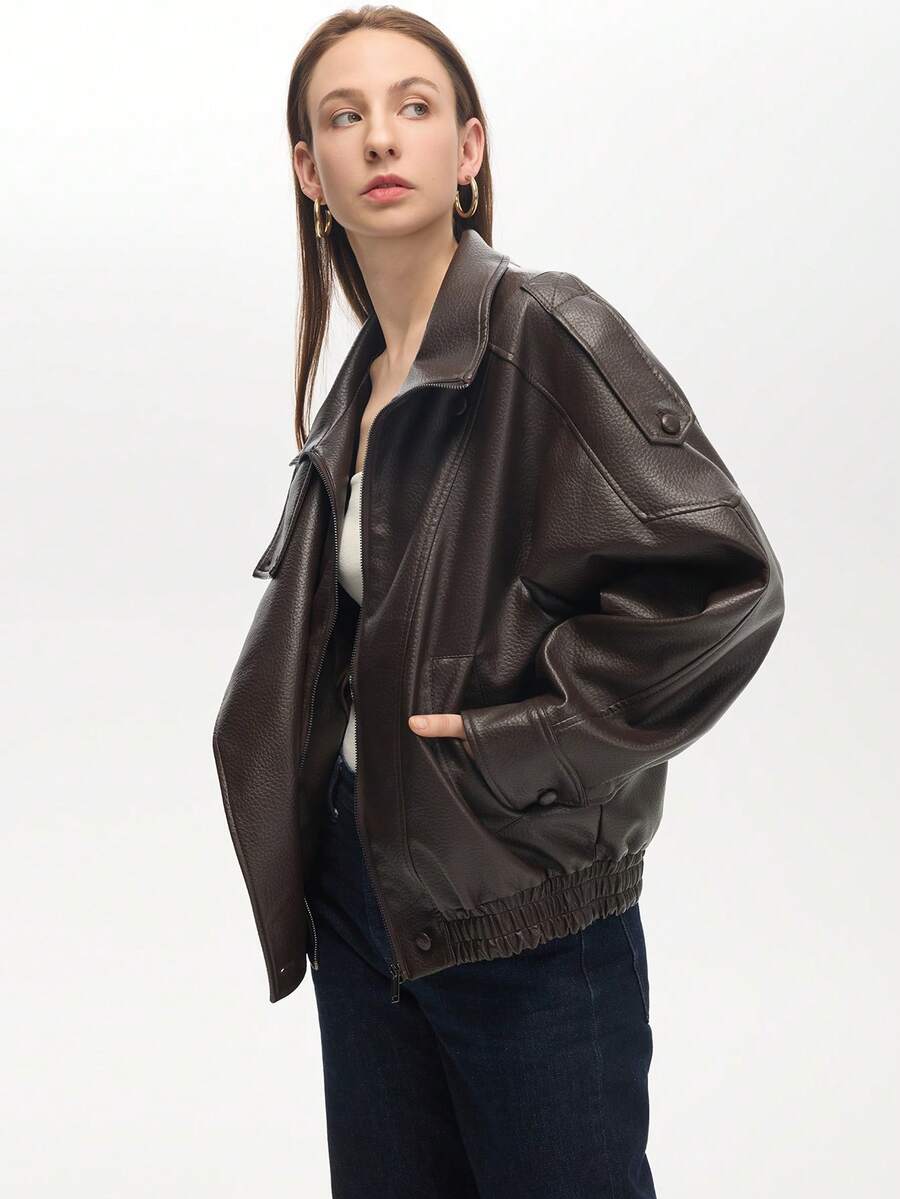 Woman Leather Jacket