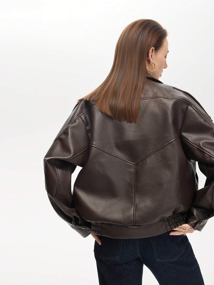 Woman Leather Jacket