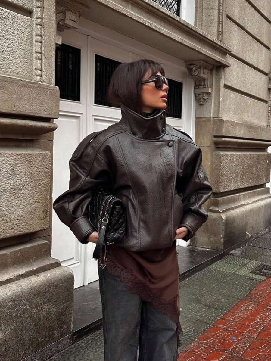 Woman Leather Jacket