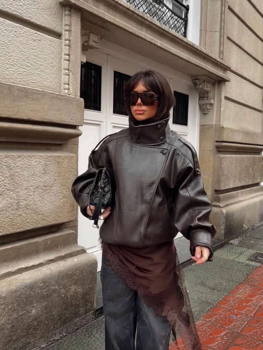 Woman Leather Jacket