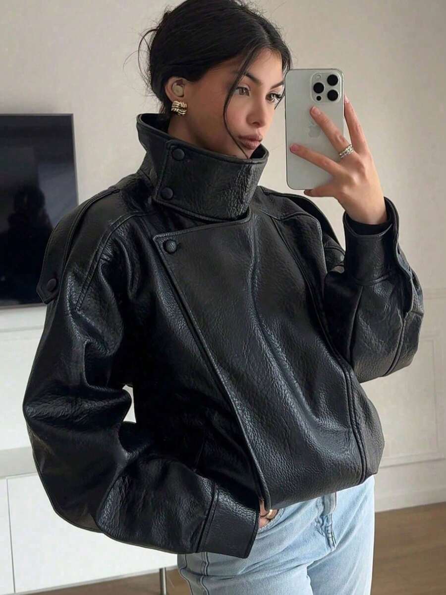 Woman Leather Jacket