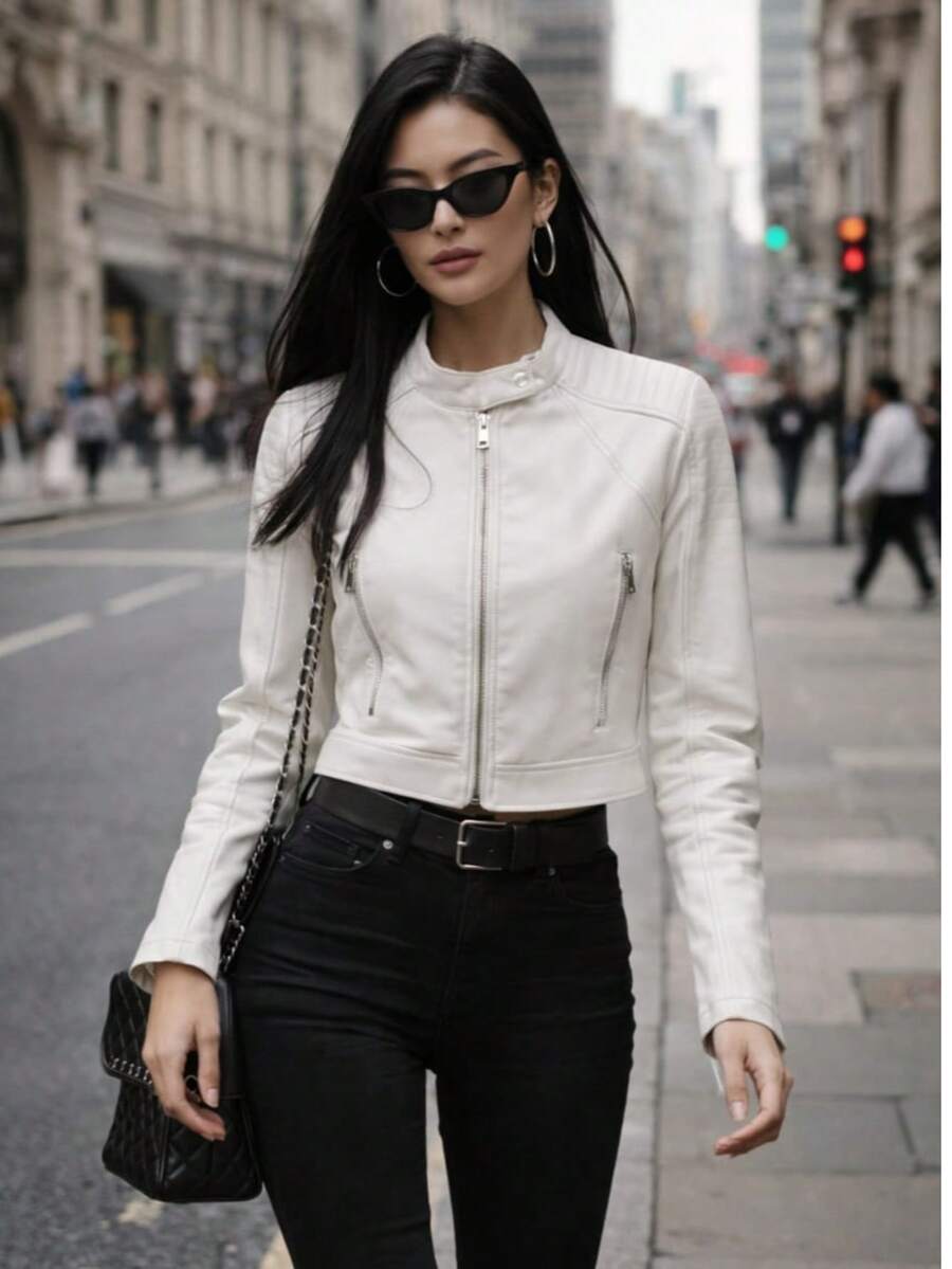 Woman Leather Jacket