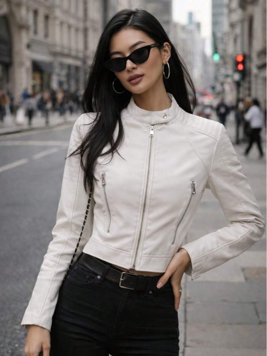 Woman Leather Jacket