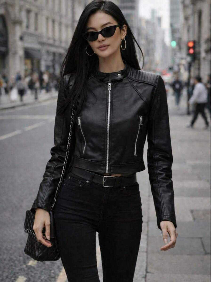 Woman Leather Jacket
