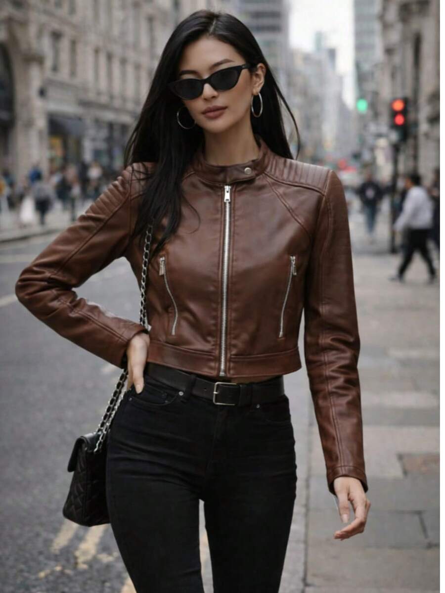 Woman Leather Jacket