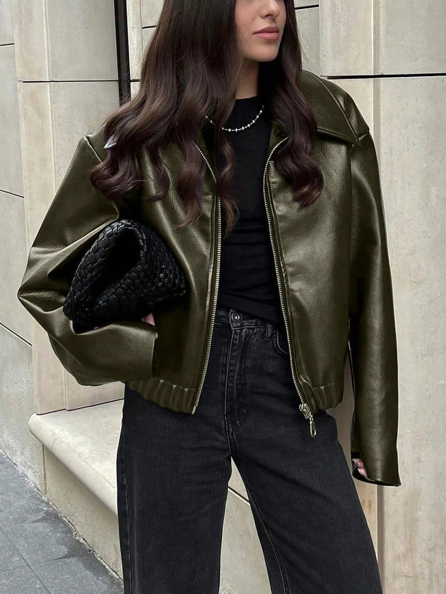 Woman Leather Jacket