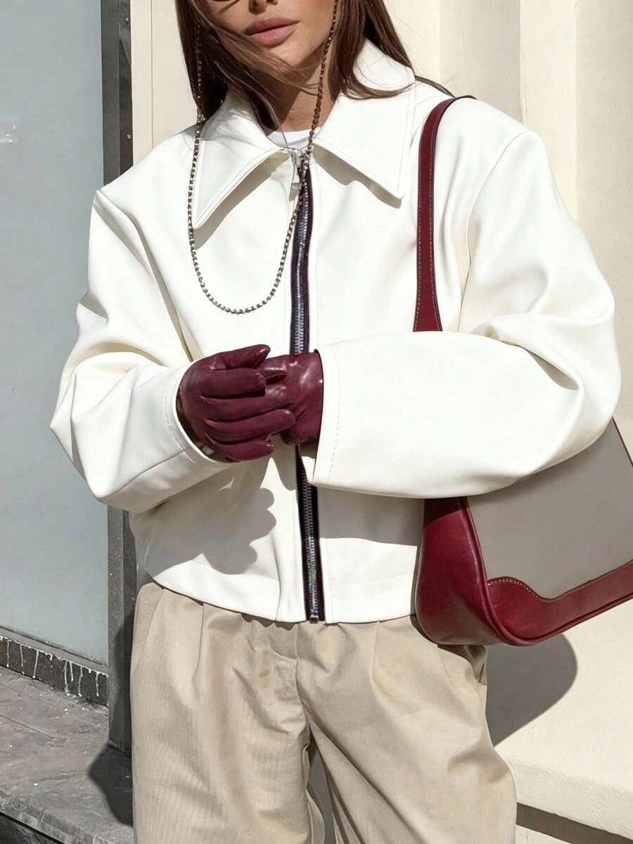 Woman Leather Jacket