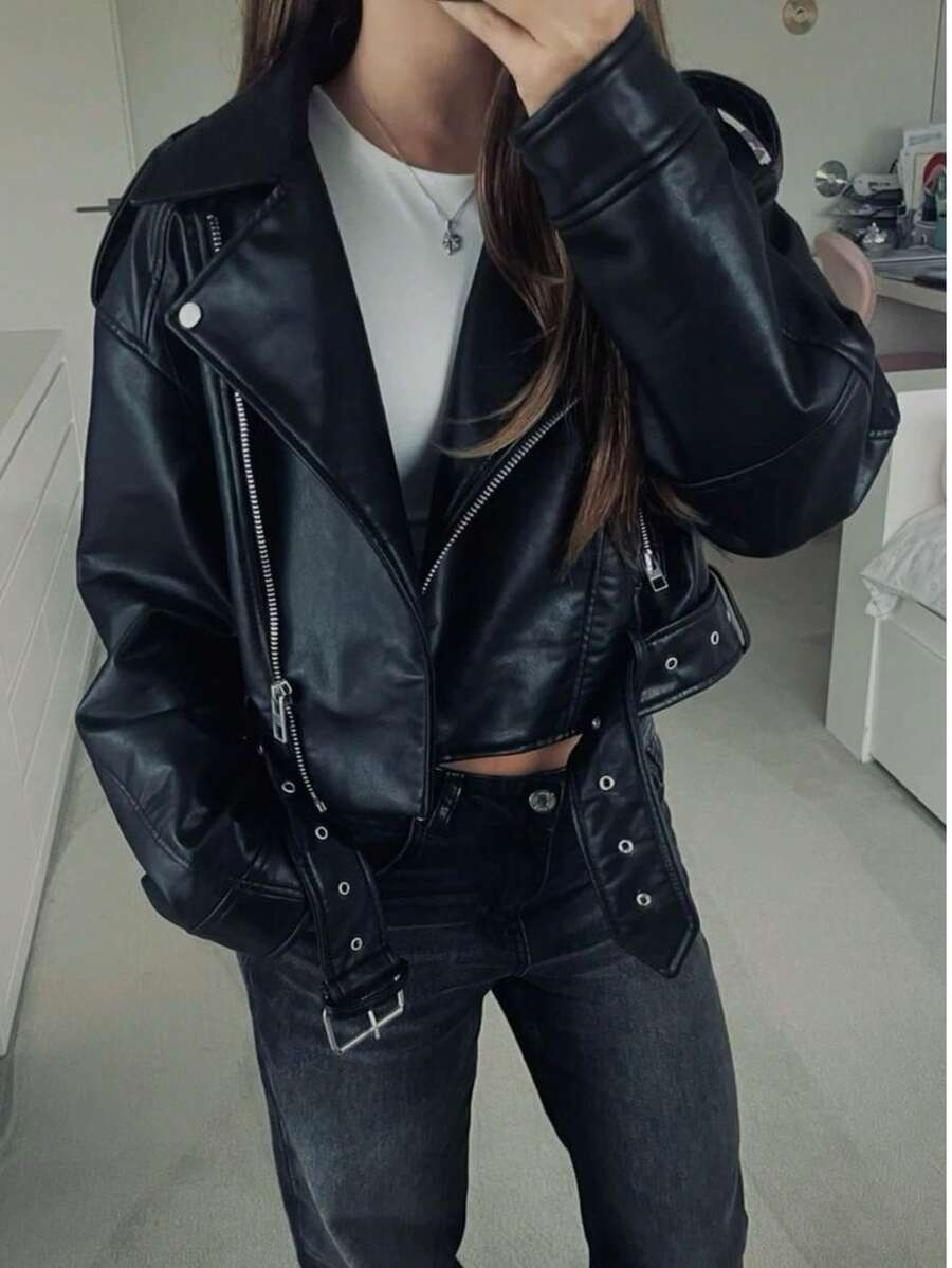 Woman Leather Jacket