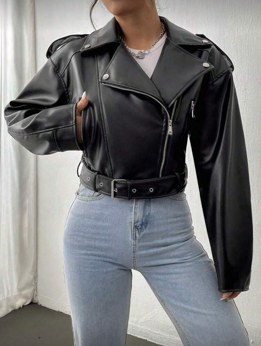 Woman Leather Jacket