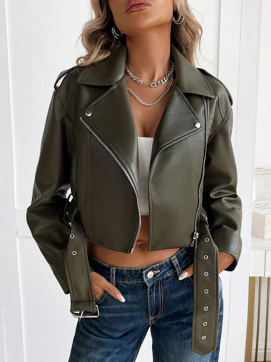 Woman Leather Jacket