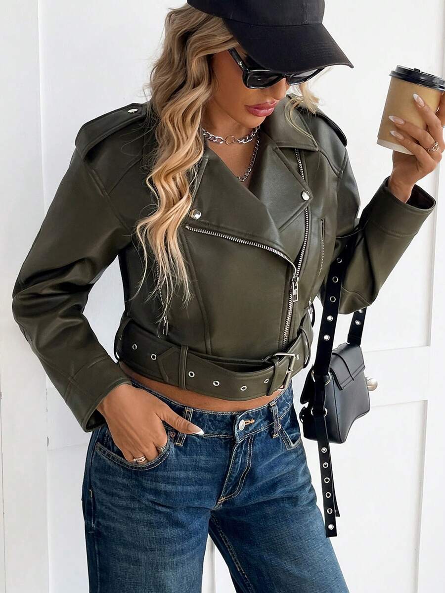 Woman Leather Jacket