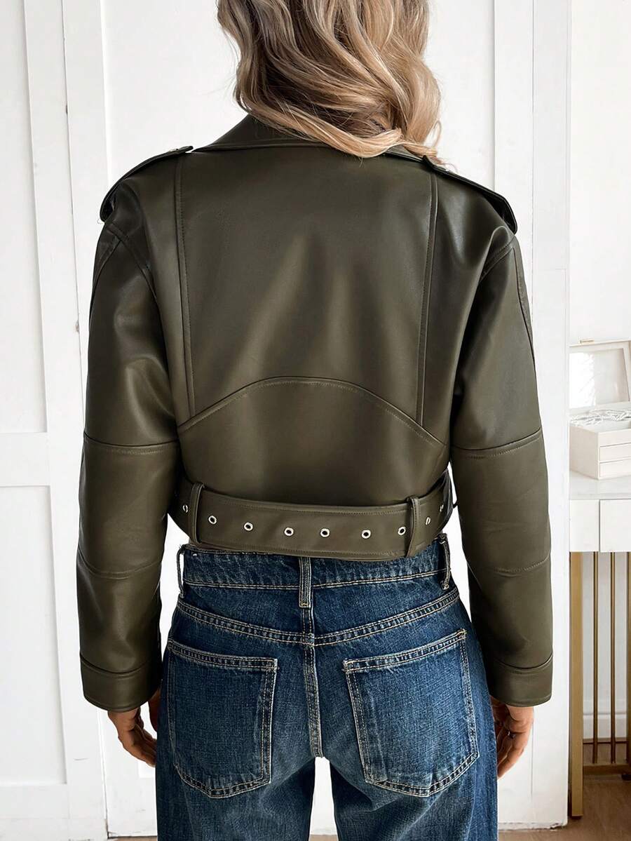 Woman Leather Jacket