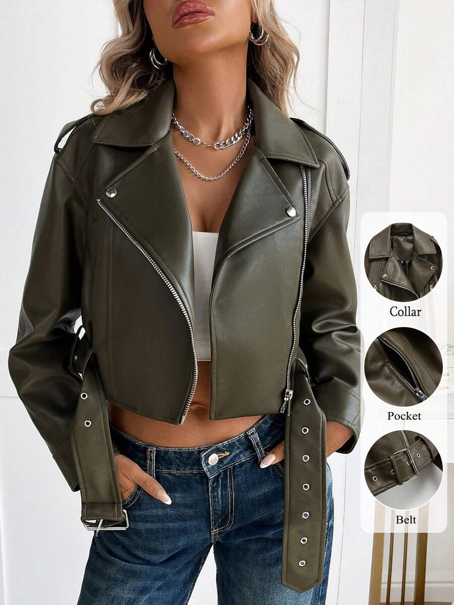 Woman Leather Jacket
