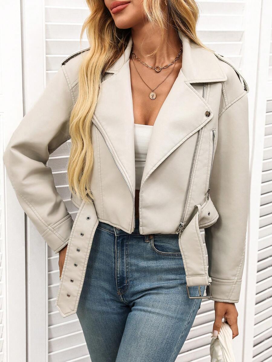 Woman Leather Jacket