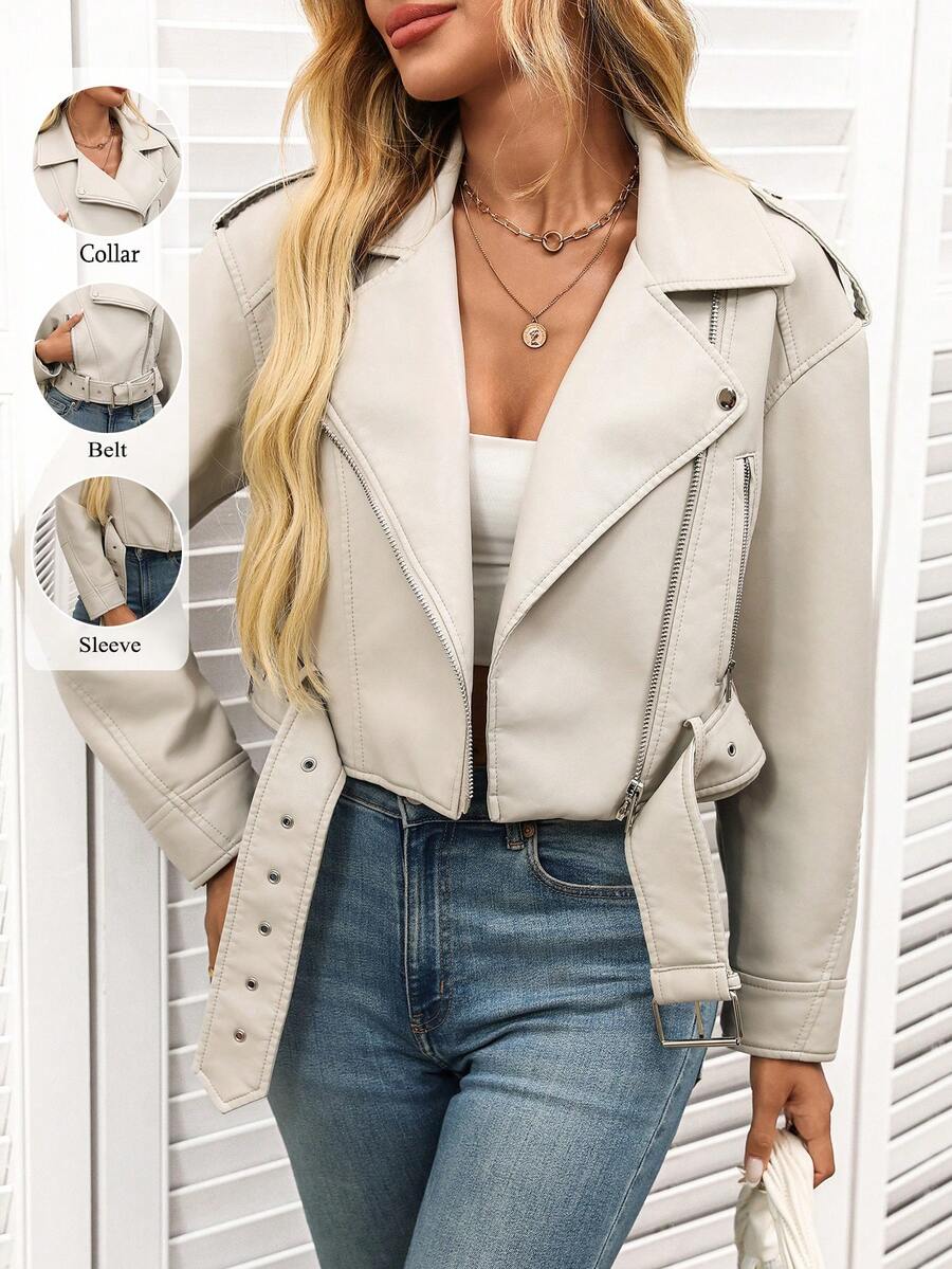 Woman Leather Jacket