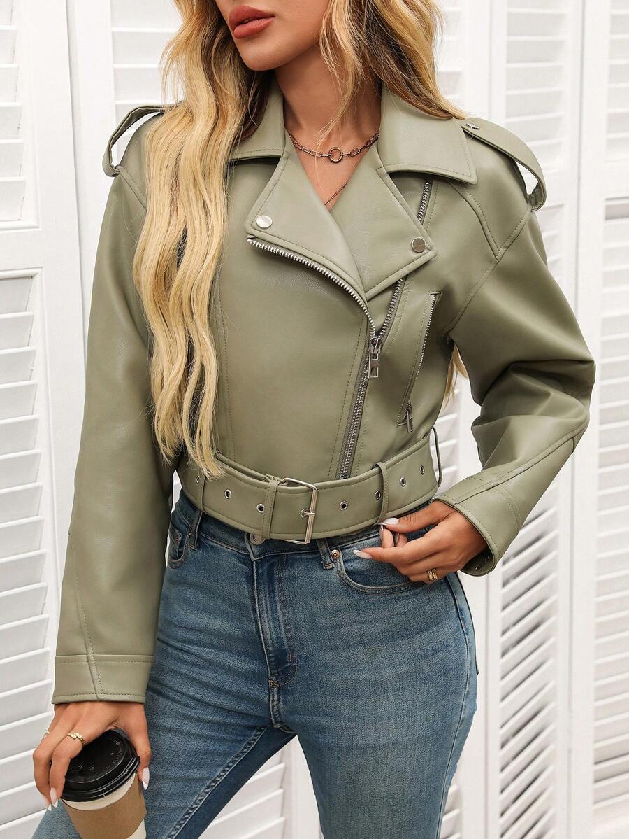 Woman Leather Jacket