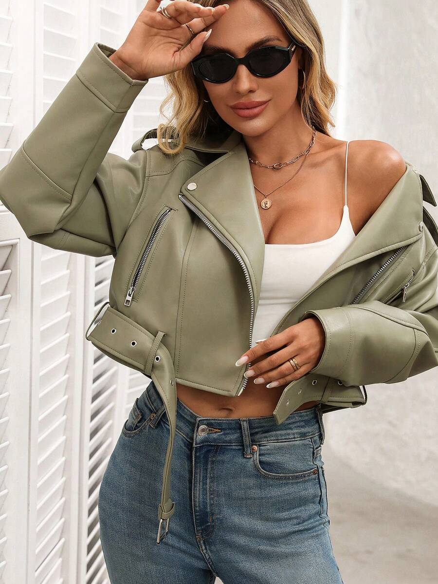 Woman Leather Jacket