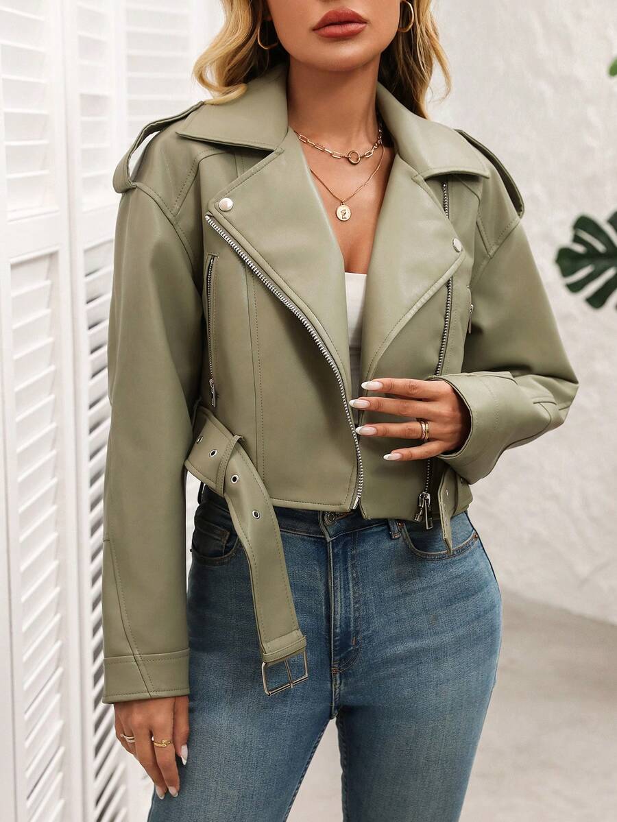 Woman Leather Jacket