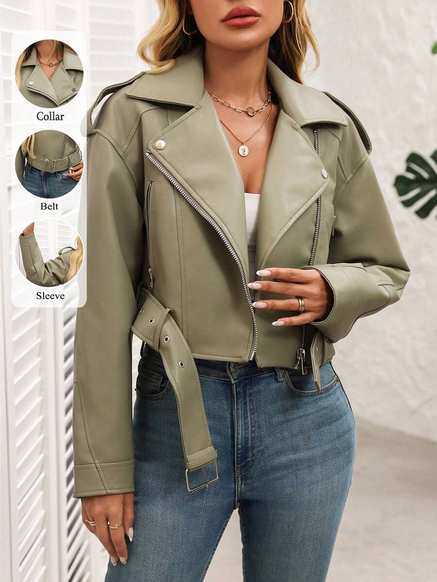 Woman Leather Jacket