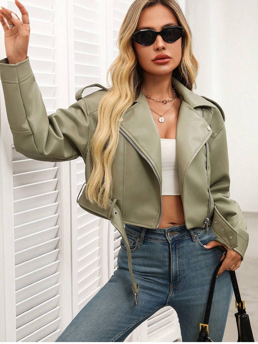 Woman Leather Jacket