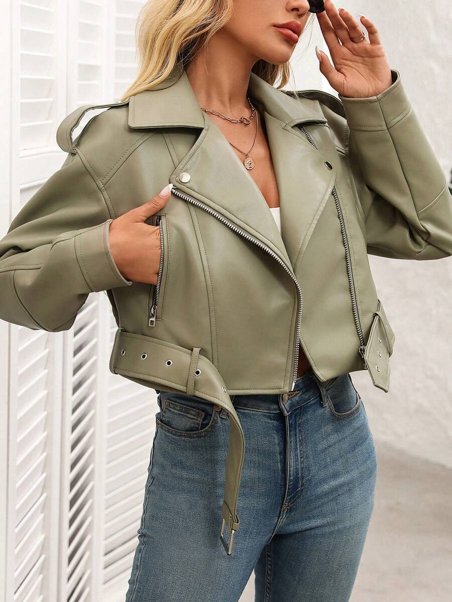 Woman Leather Jacket