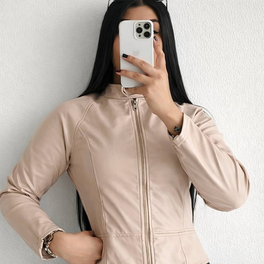 Woman Leather Jacket