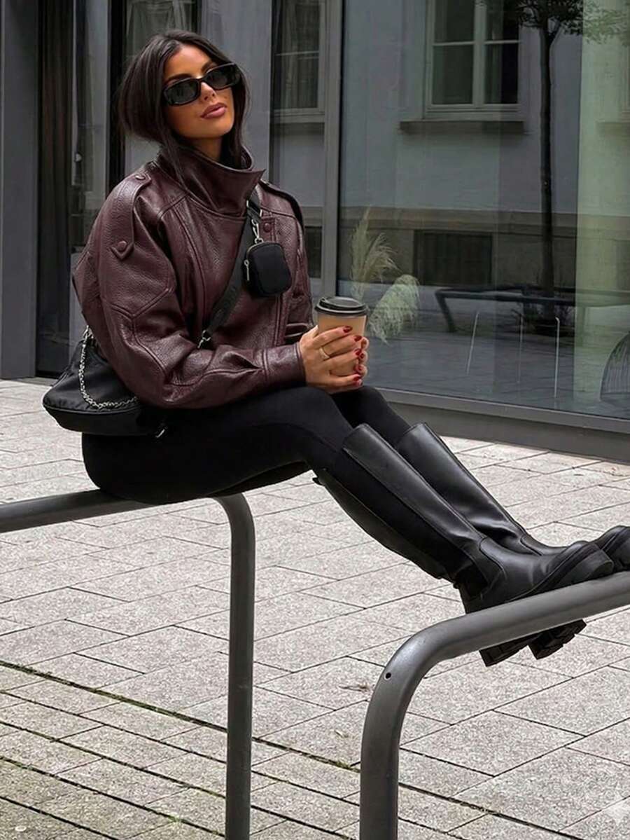 Woman Leather Jacket