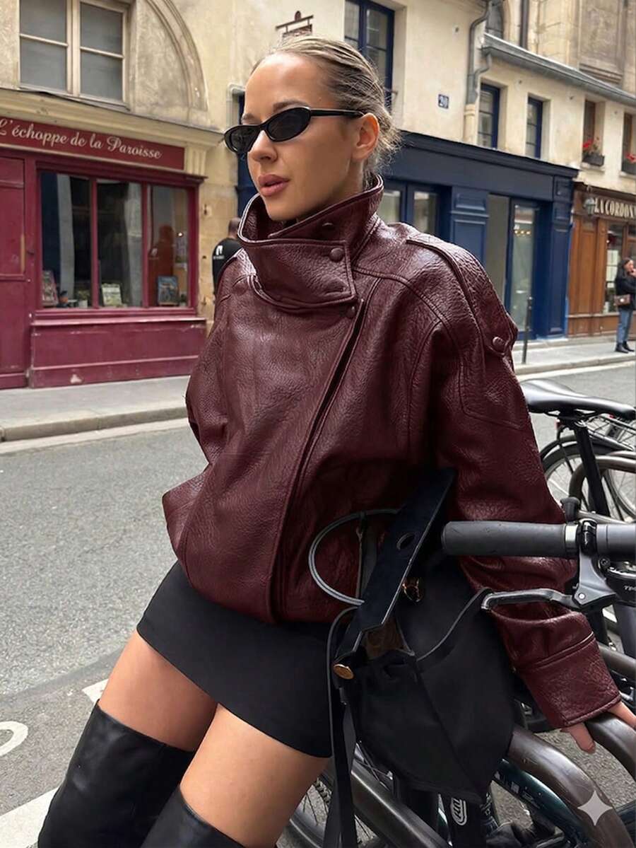 Woman Leather Jacket