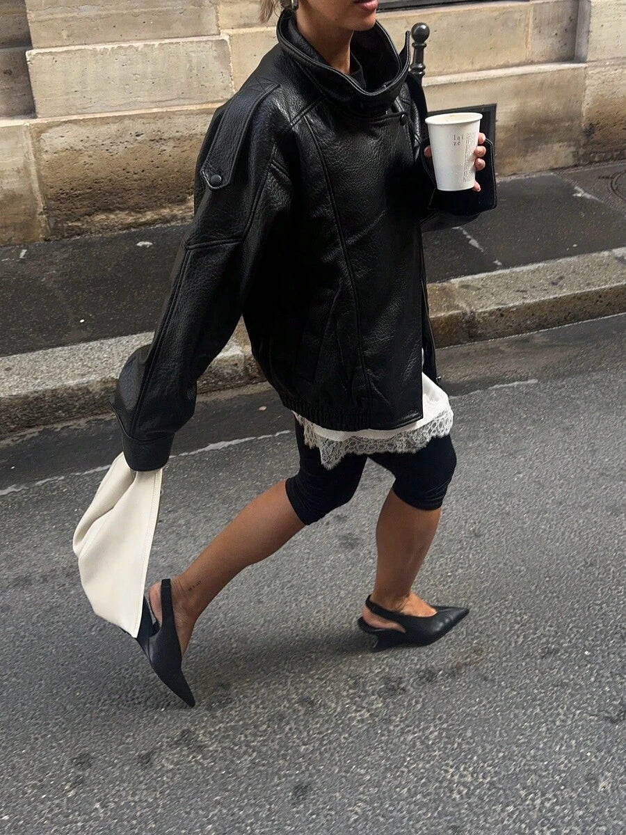 Woman Leather Jacket