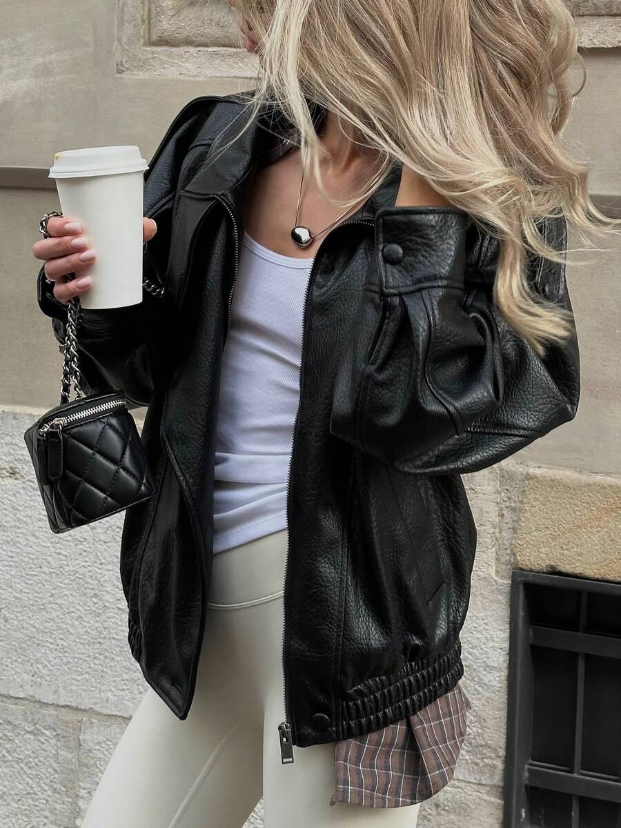 Woman Leather Jacket
