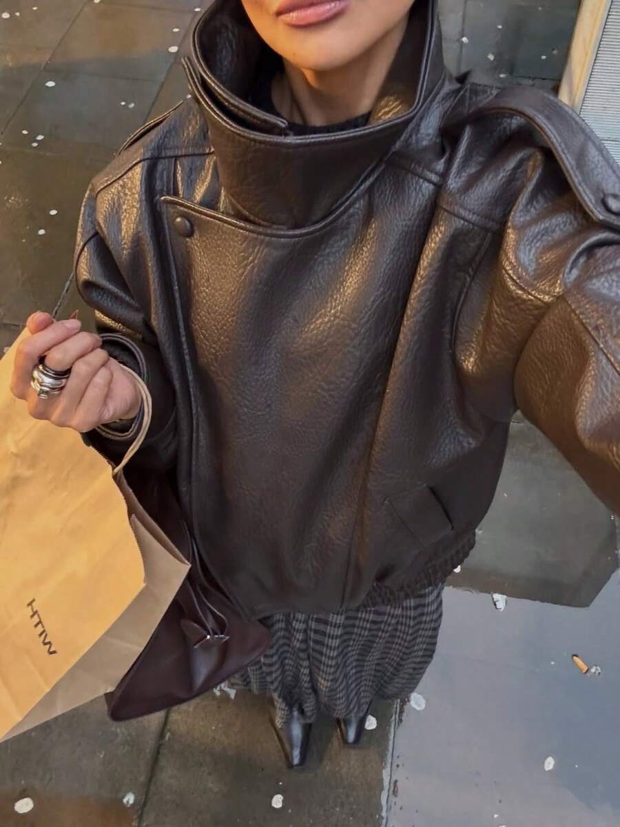 Woman Leather Jacket