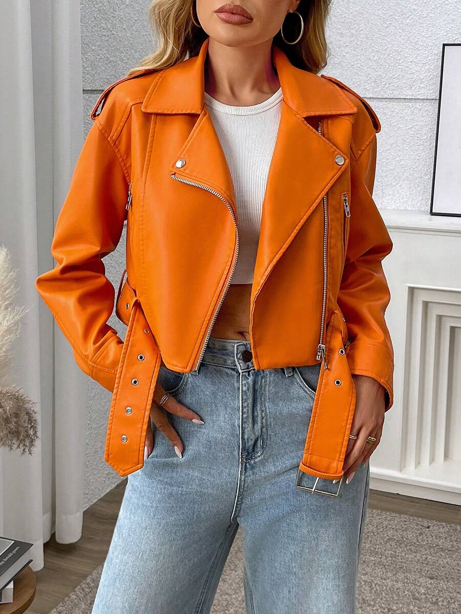 Woman Leather Jacket