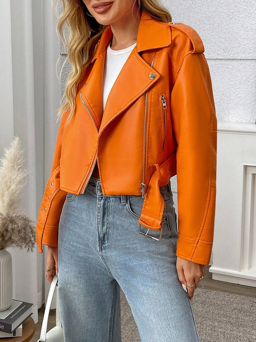 Woman Leather Jacket
