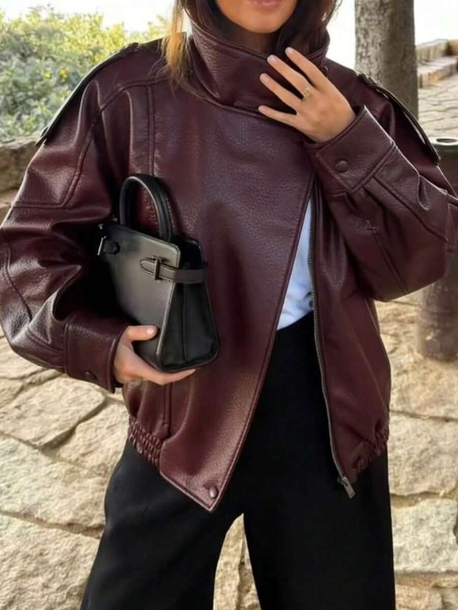 Woman Leather Jacket