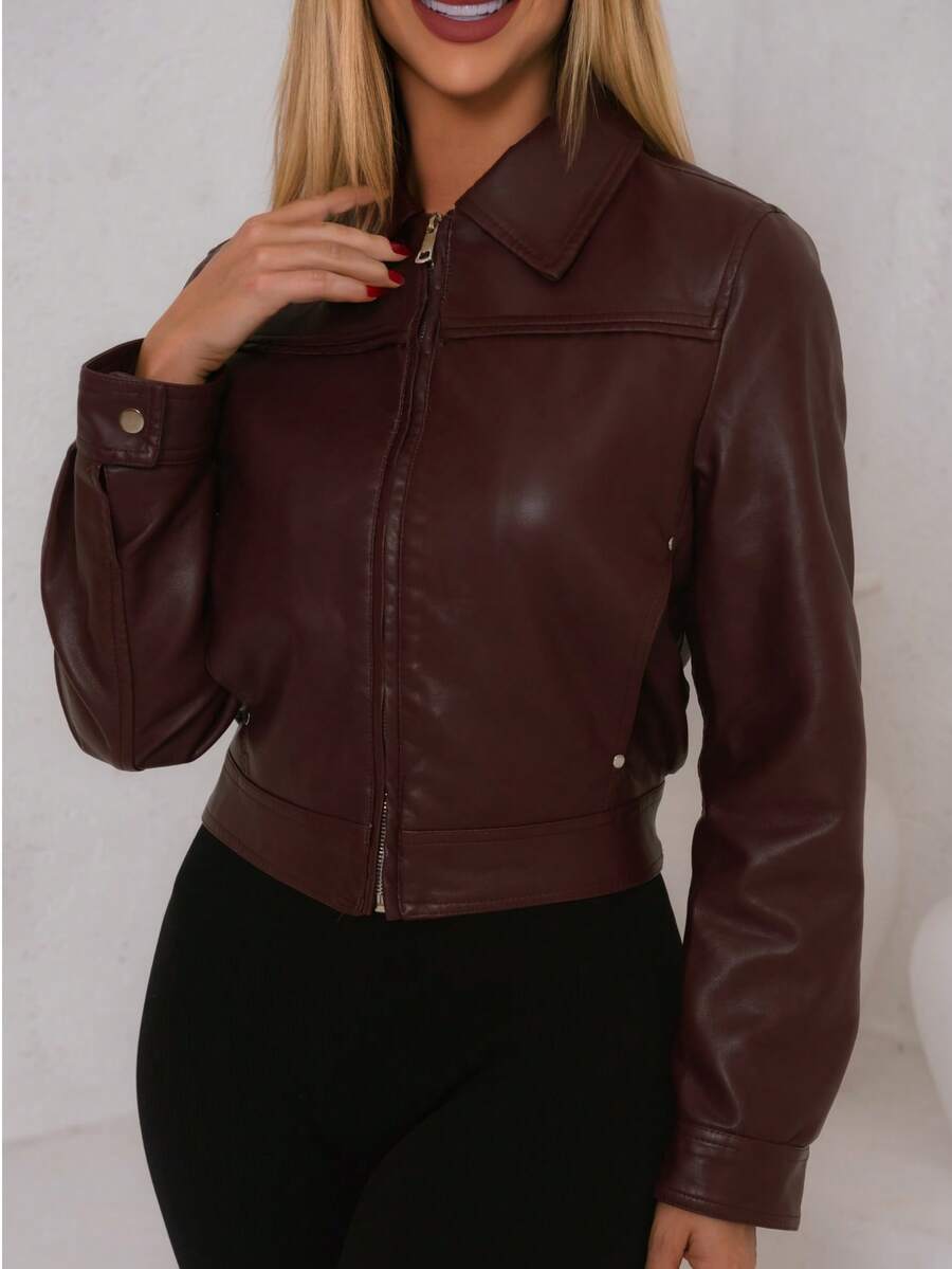 Woman Leather Jacket