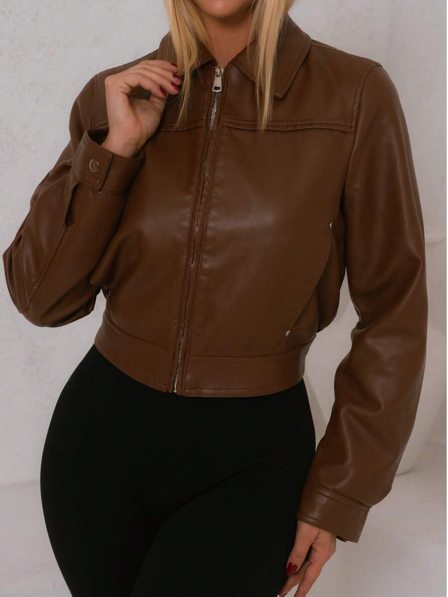 Woman Leather Jacket