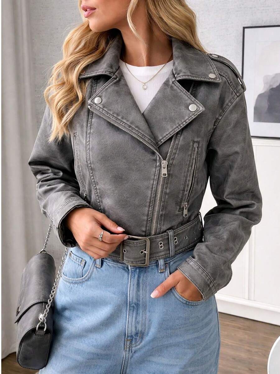 Woman Leather Jacket