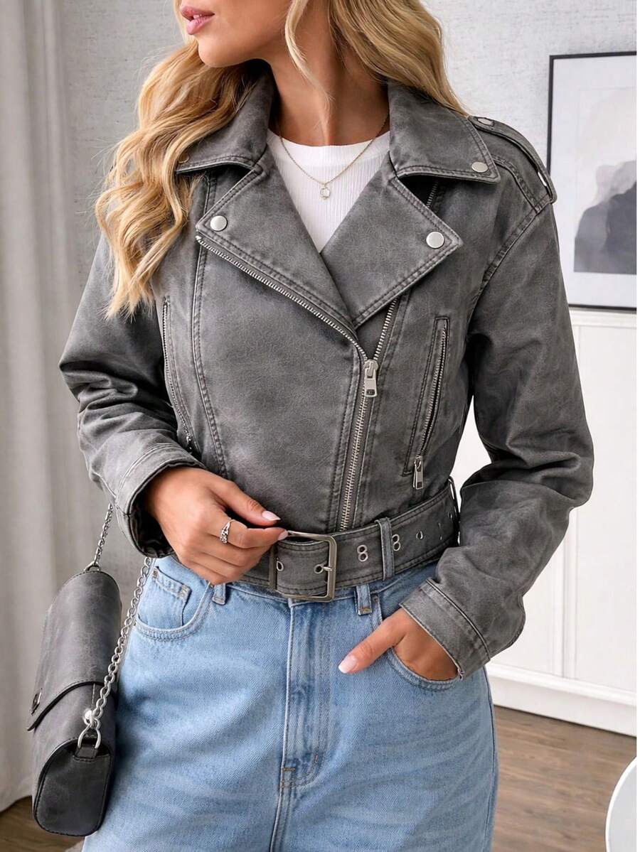 Woman Leather Jacket