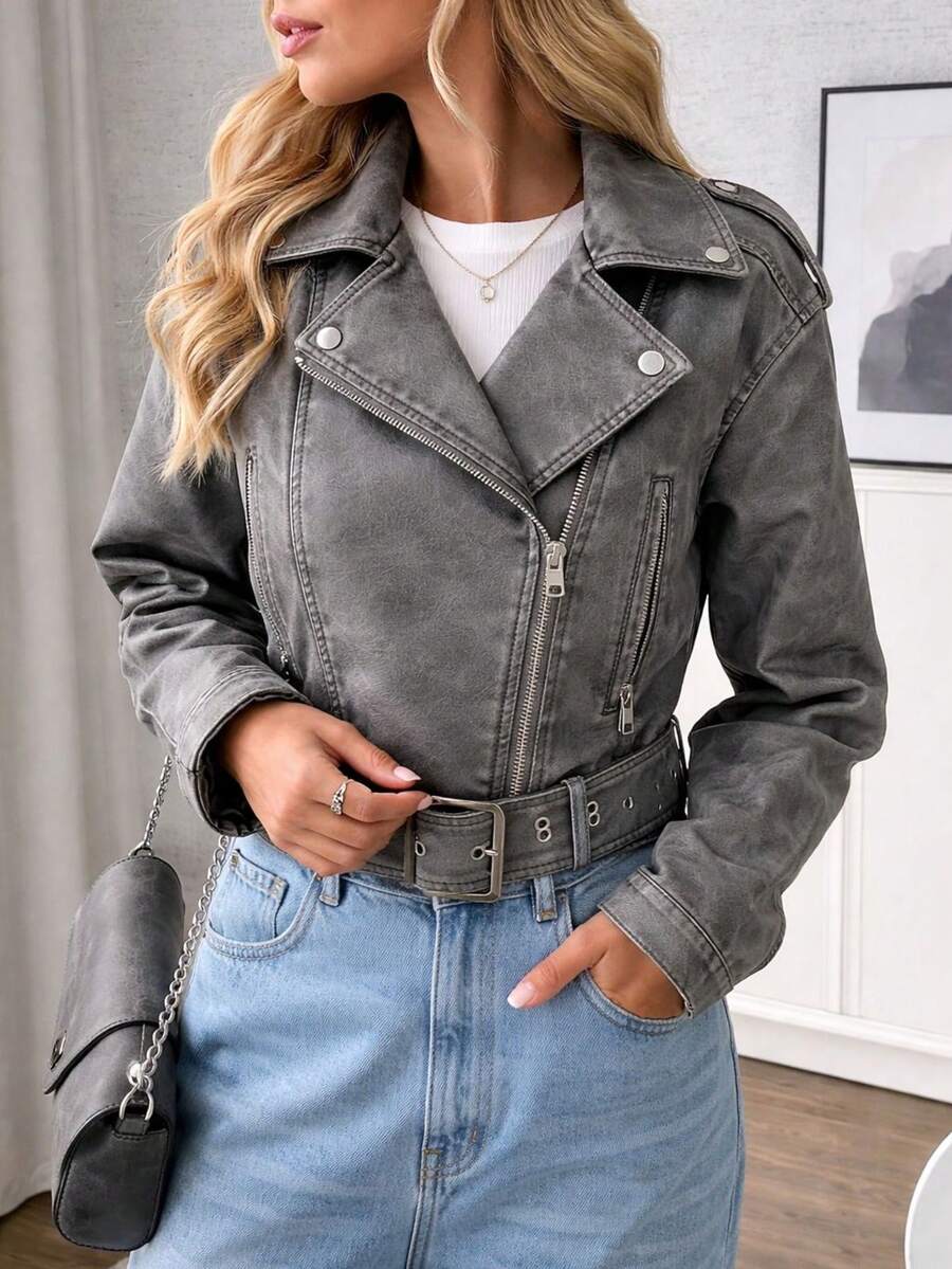 Woman Leather Jacket