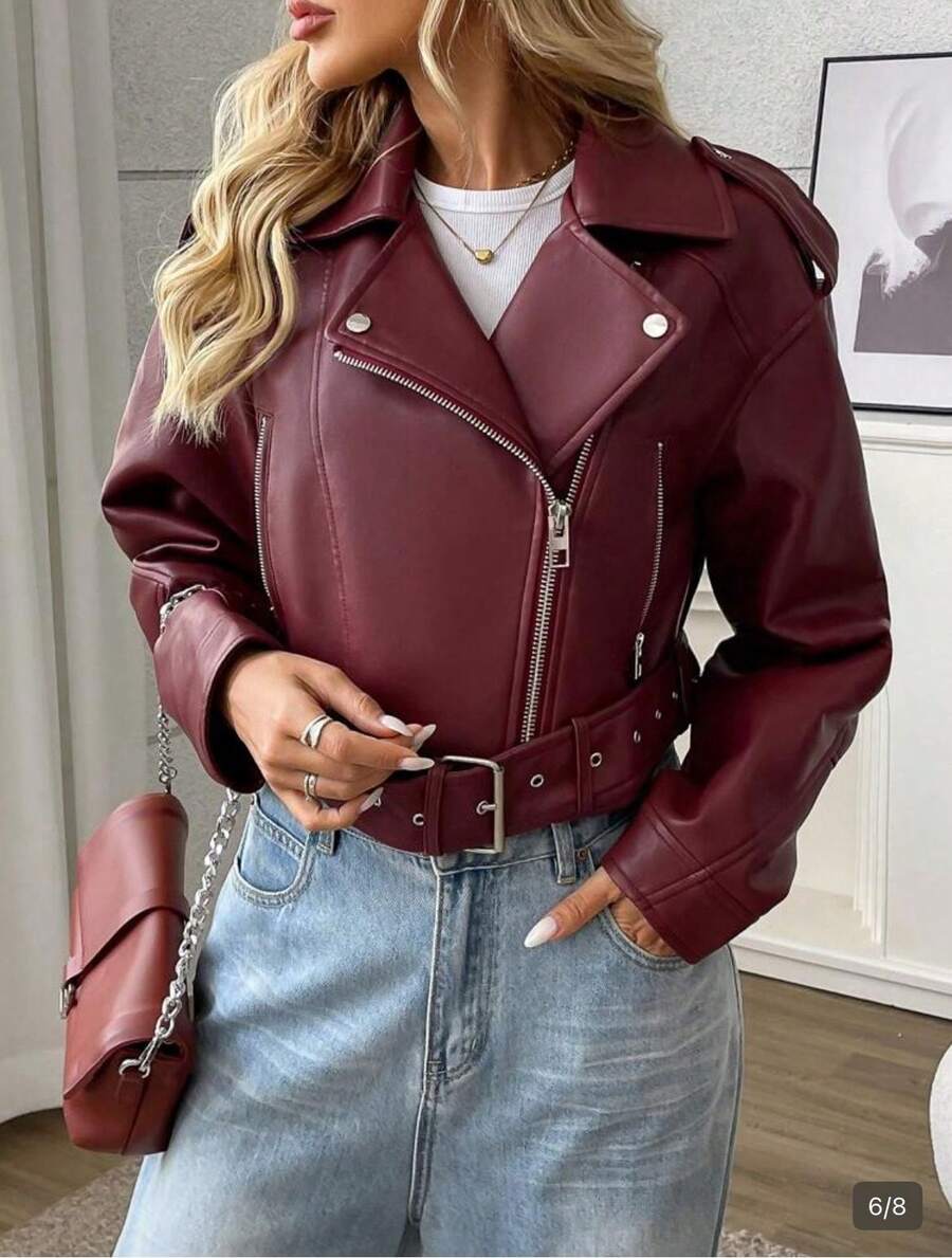 Woman Leather Jacket